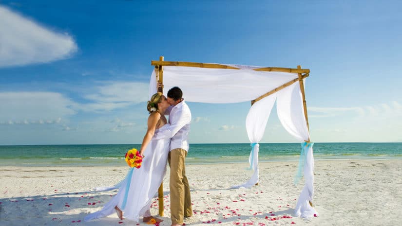 Organiser son mariage sur la plage