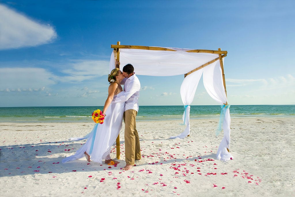 Organiser son mariage sur la plage