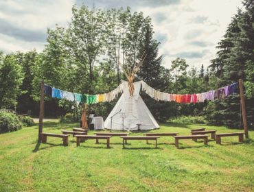 {Laura et Nick} Un mariage seul au monde dans la forêt