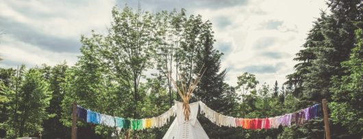 {Laura et Nick} Un mariage seul au monde dans la forêt